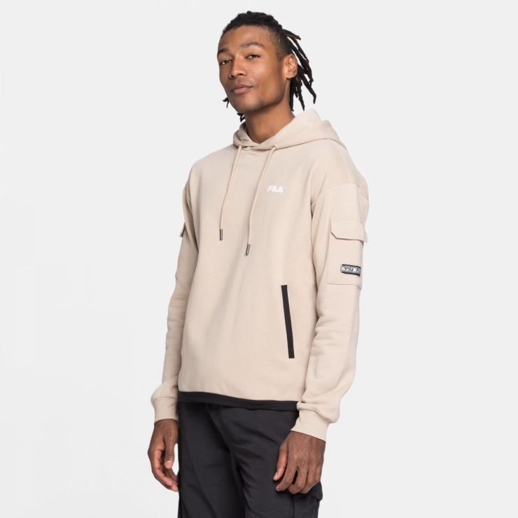 fila tan hoodie