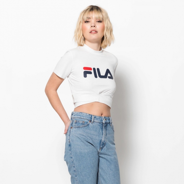 Fila Women Roxy Belted Turtle Neck White Fila Official