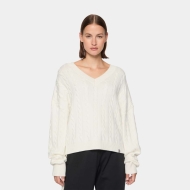 Fila BASELINE CHUNKY V-NECK SWEATER White Bild 2