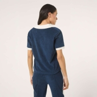 Fila BELFORT relaxed johnny collar towelling top Bild 2