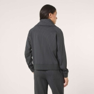 Fila BELLARIVA relaxed pinstriped high collar jacket Bild 2
