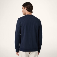 Fila BRERA regular pinstriped crewneck sweatshirt Bild 2
