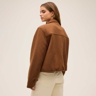 Fila CORTINA relaxed felted varsity jacket Bild 2