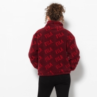 Fila Jayla Printed Sherpa Half Zip Bild 2