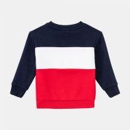 Fila Kids Night Blocked Crew Shirt black-iris-red Bild 2