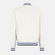 Fila Knit fabric settanta jacket with printed inserts white Bild 2