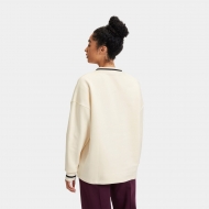 Fila LANGERMA oversized V-neck sweat shirt white Bild 2
