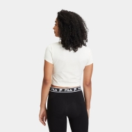 Fila LATINA cropped tee White Bild 2