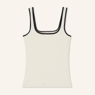 Fila MAIANO slim logo rib tank top Bild 2
