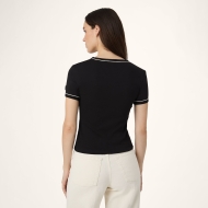 Fila PORTELLO slim v-neck t-shirt Bild 2