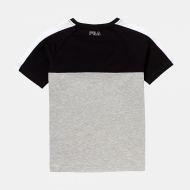 Fila Teen Boys Ferdi Blocked Tee lightgrey-melange Bild 2