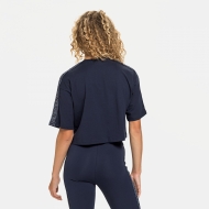 Fila Wmn Mari Cropped Tee black-iris Bild 2