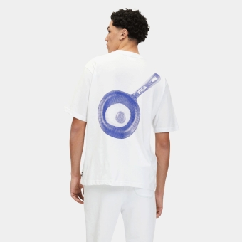 Fila Boxy fit short sleeves t-shirt with frying pan