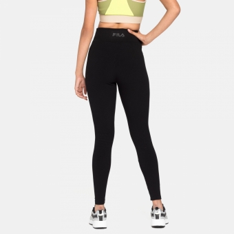 Fila Bozcaada High Waist Rib Leggings moonless night. FILA Official