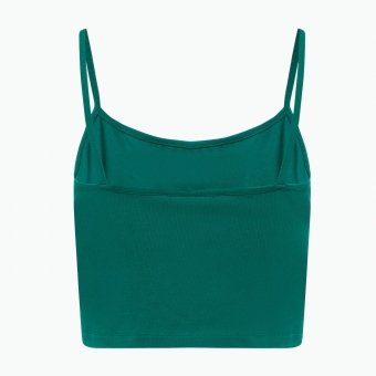 Fila Cropped spaghetti top green - green | FILA Official
