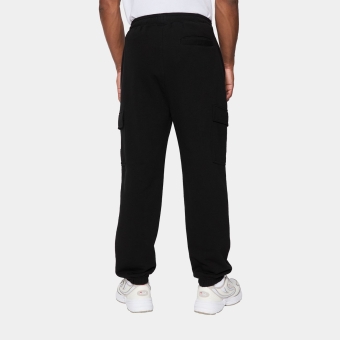 FILA - FILA フィラ  easy long pants XL Nylon Track Pants - Side Stripe Style, Black White Grey