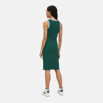 green emerald velvet dress Farm Rio Long Sleeve Ruffled Maxi Dress main image 0