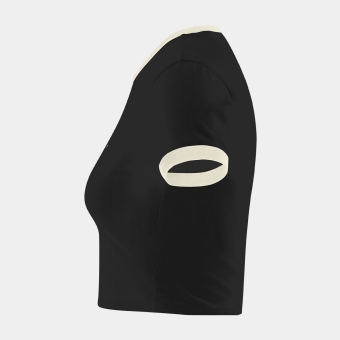 Fila LUVERNE tight ringer tee black - black | FILA Official