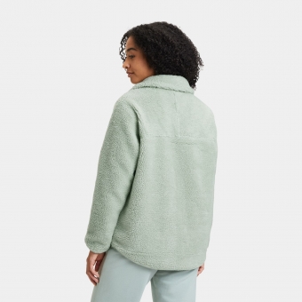 Fila OACALA sherpa jacket green green FILA Official