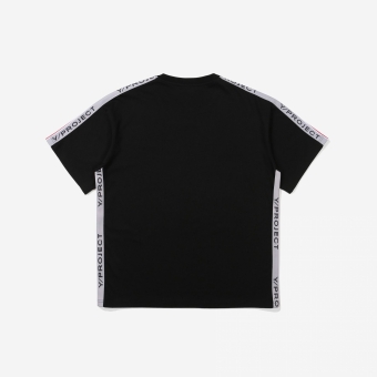 Fila black and white shirt hot sale