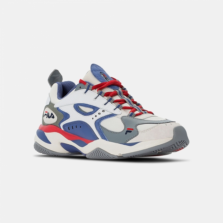 fila red blue white