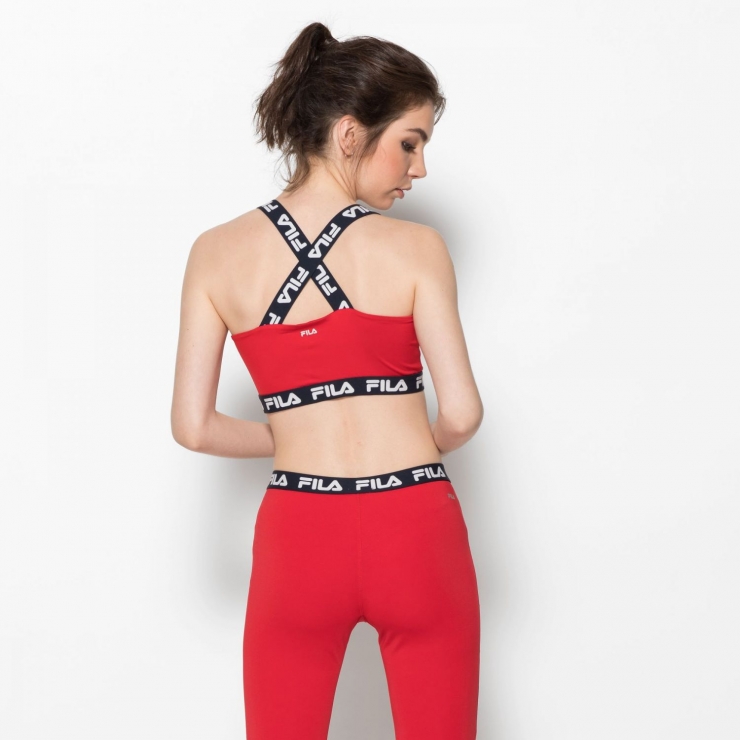 red bra and pants