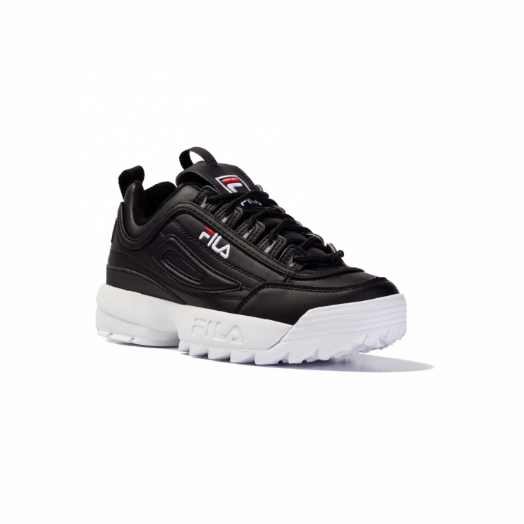 fila disruptor womens black