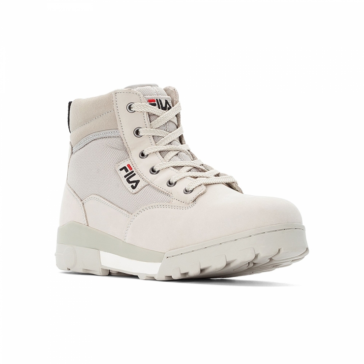 fila grunge boots white