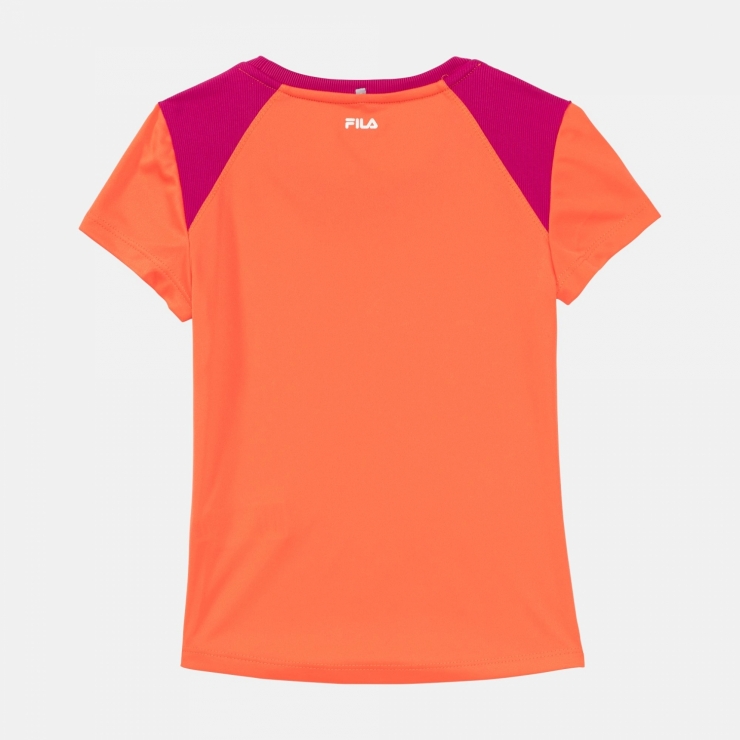 Hot pink clearance fila shirt