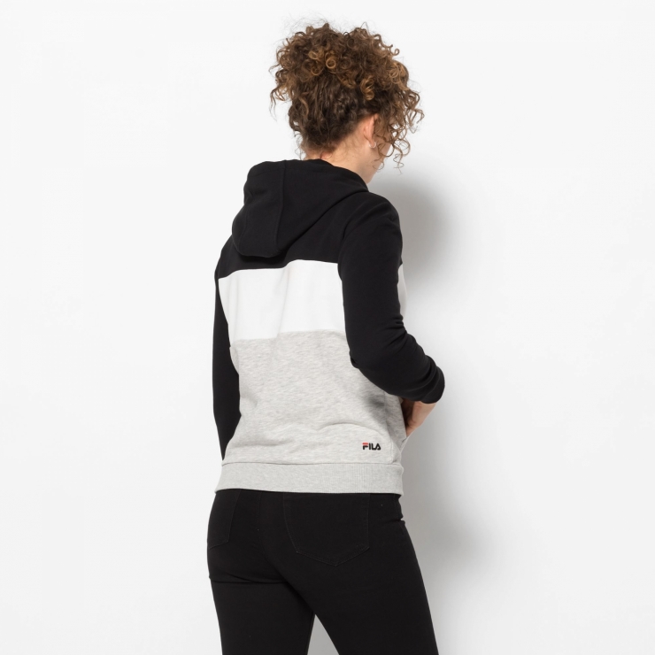 grey fila hoodie