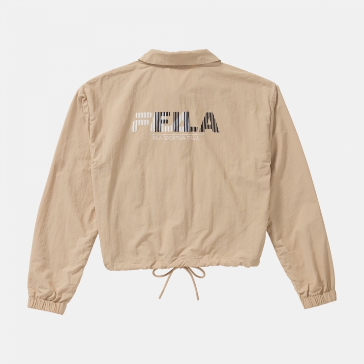 fila beige jacket