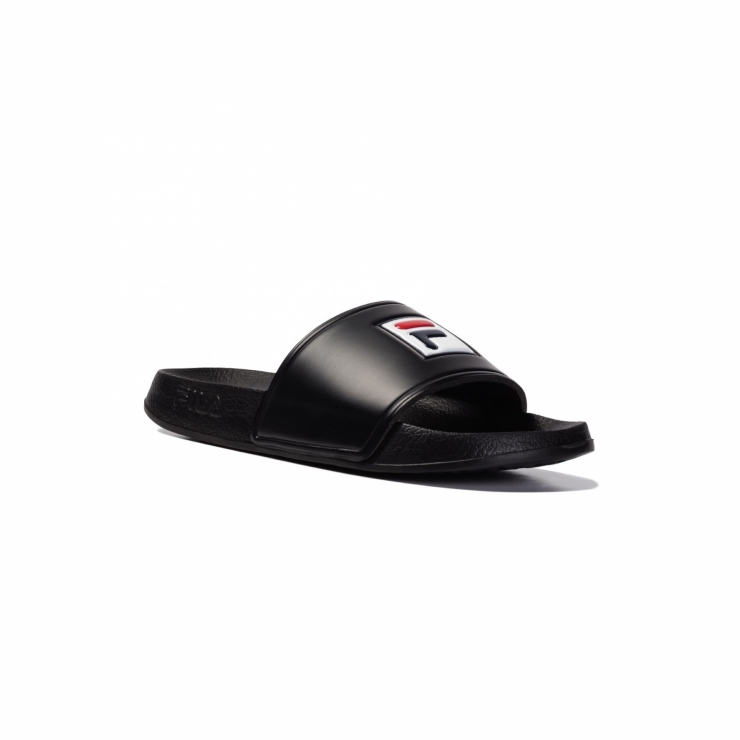 fila slipper black
