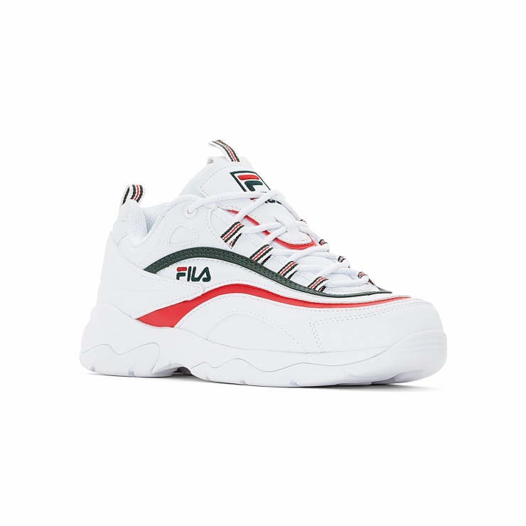 red and white fila