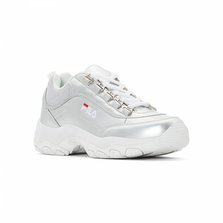 fila strada low wmn white