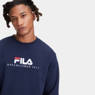 Fila BOLLWILLER crew sweat black iris Bild 3