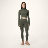 Fila CORSICO slim cropped sculptural half-zip shirt Bild 3