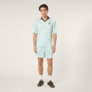 Fila COVERCIANO loose pinstriped satin shorts Bild 3