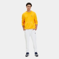 Fila Crewneck sweatshirt with kangaroo pocket and contrast stitch yellow Bild 3