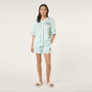 Fila FIESOLE regular pinstriped satin  shorts Bild 3