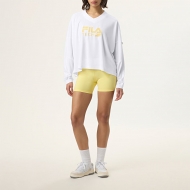 Fila HAILEY BIEBER SPORTS SHIRT WHITE / POPCORN Bild 3
