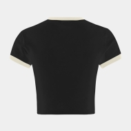 Fila LUVERNE tight ringer tee Black Bild 3