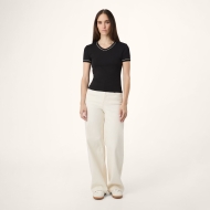 Fila PORTELLO slim v-neck t-shirt Bild 3