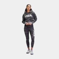 Fila TERRALBA AOP cropped hoody Grey Urban Jungle Bild 3