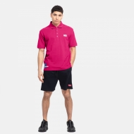 Fila Tutak Polo Shirt pink-peacock Bild 3