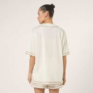 Fila VILLANOVA oversized mesh baseball shirt Bild 3