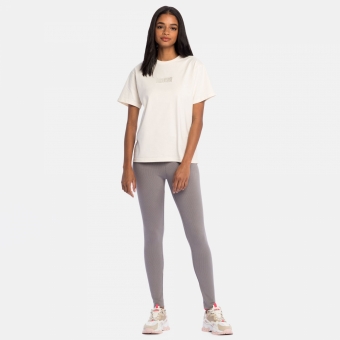 Fila Bozcaada High Waist Rib Leggings gull grey FILA Official