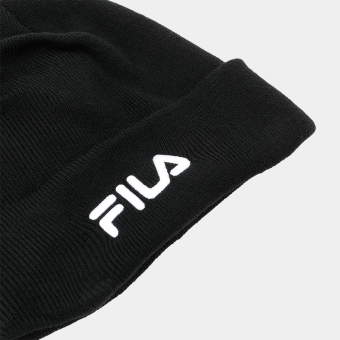 Fila FRISCO Slouchy Beanie with big logo Black - black