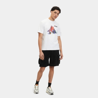 Fila Regular fit short sleeves t-shirt with mountain
