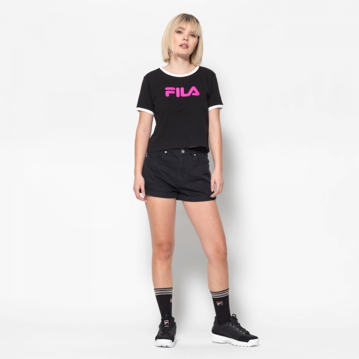 fila ashley cropped
