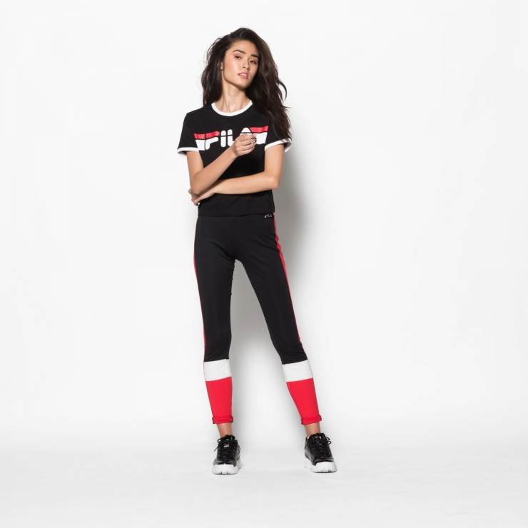 fila ashley cropped